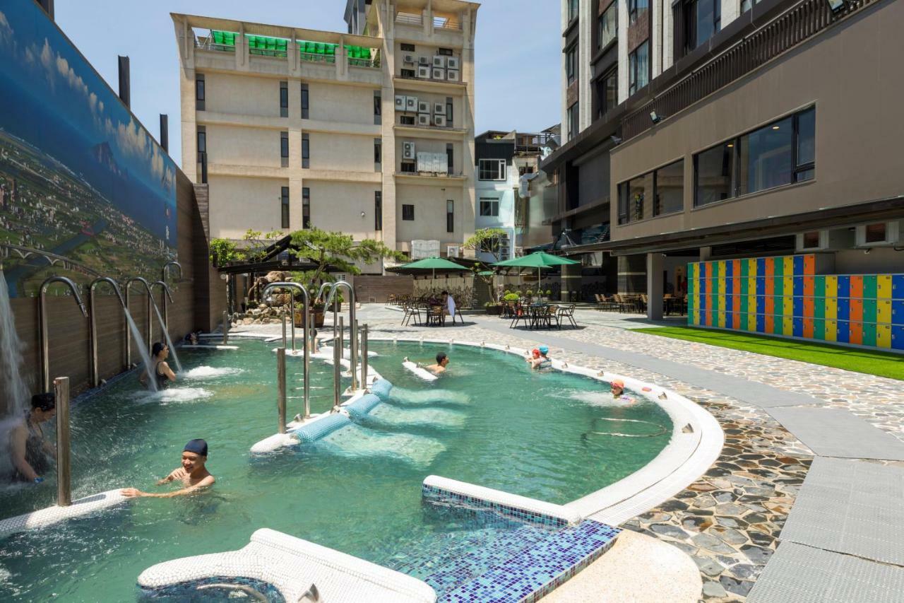 ג'יאושי Chuang-Tang Spring Spa Hotel מראה חיצוני תמונה